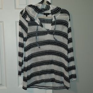 Inspired Hearts long sleeve hoodie Large